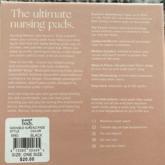 Washable nursing pads - Picture 6 of 6